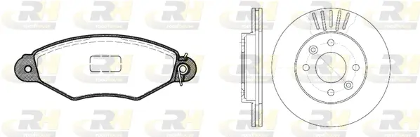 Brake Kit, disc brake (8643.01)