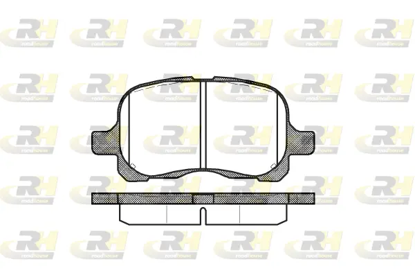 Brake Pad Set, disc brake (2652.00)