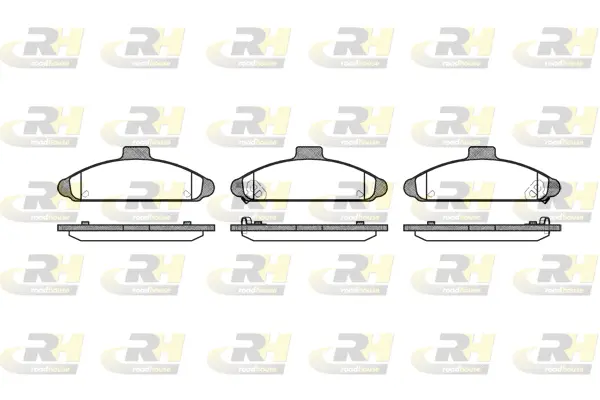 Brake Pad Set, disc brake (2404.02)