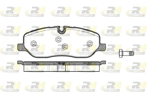 Brake Pad Set, disc brake (21158.00)