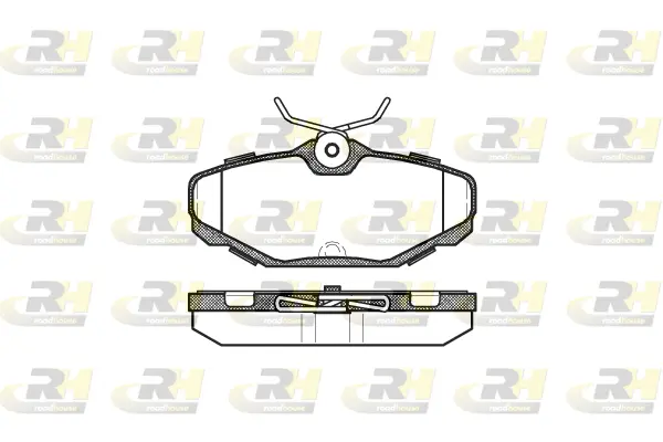 Brake Pad Set, disc brake (2455.00)
