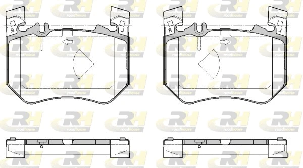 Brake Pad Set, disc brake (21953.00)