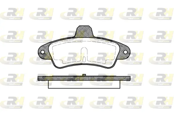 Brake Pad Set, disc brake (2433.00)