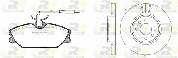 Brake Kit, disc brake (8208.03)