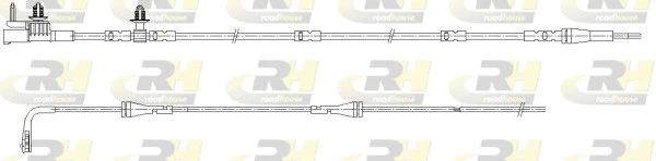 Warning Contact, brake pad wear (001168)