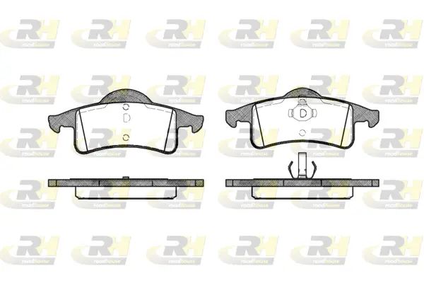 Brake Pad Set, disc brake (2758.00)