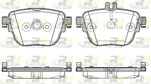 Brake Pad Set, disc brake (21792.00)