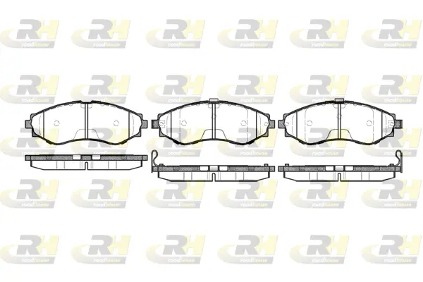 Brake Pad Set, disc brake (2645.32)