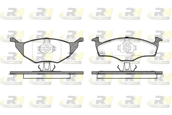 Brake Pad Set, disc brake (2718.20)