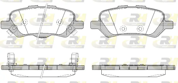 Brake Pad Set, disc brake (21359.02)