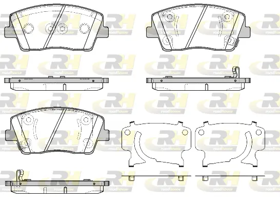 Brake Pad Set, disc brake (21811.02)