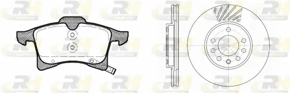Brake Kit, disc brake (81036.00)