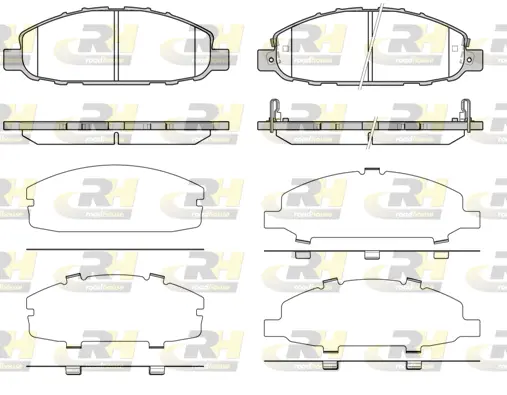 Brake Pad Set, disc brake (2997.02)
