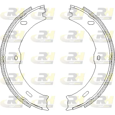 Brake Shoe, parking brake (4746.00)