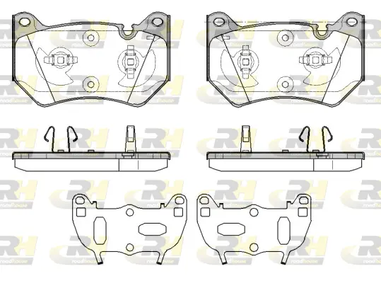Brake Pad Set, disc brake (21839.10)