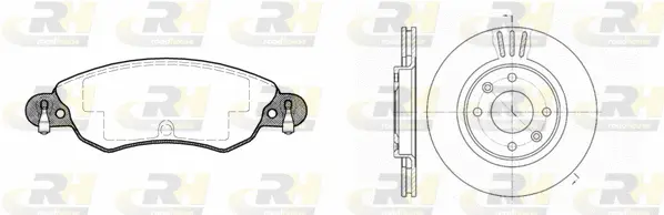 Brake Kit, disc brake (8829.00)