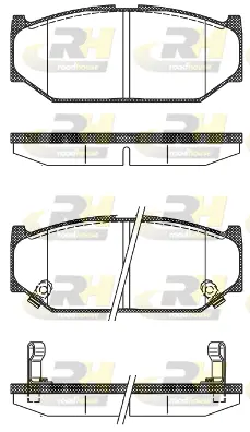 Brake Pad Set, disc brake (21381.12)