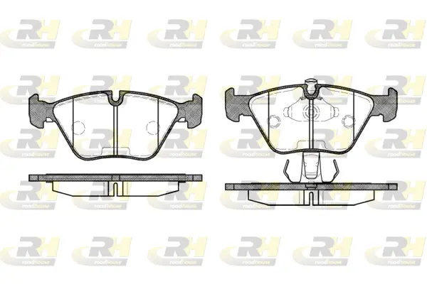 Brake Pad Set, disc brake (2270.15)
