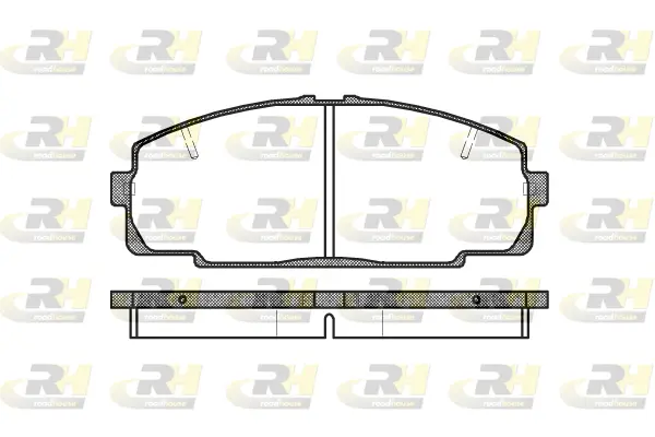 Brake Pad Set, disc brake (2421.20)