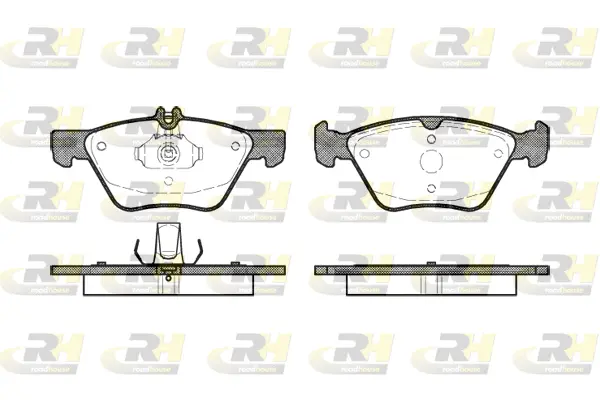 Brake Pad Set, disc brake (2601.00)