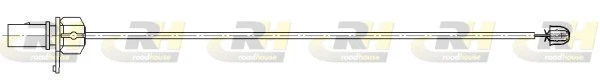 Warning Contact, brake pad wear (001158)