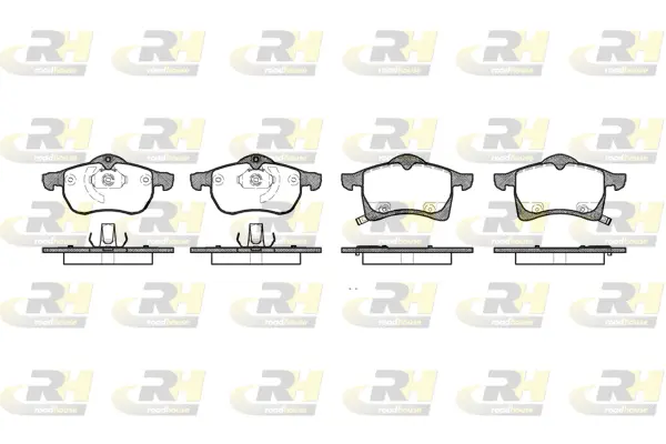 Brake Pad Set, disc brake (2683.02)