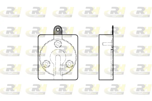 Brake Pad Set, disc brake (2059.00)