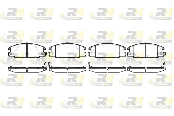 Brake Pad Set, disc brake (2238.24)