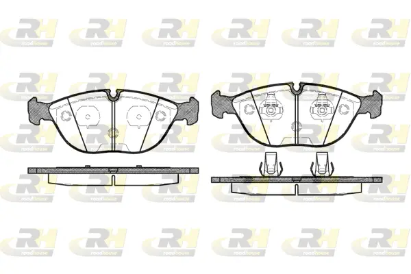 Brake Pad Set, disc brake (2597.00)