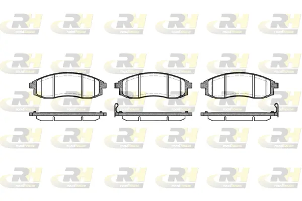 Brake Pad Set, disc brake (2598.12)