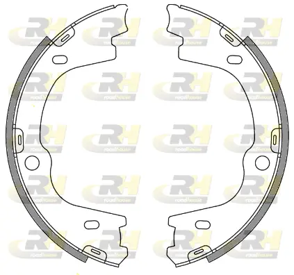 Brake Shoe, parking brake (4673.00)