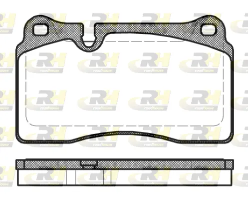 Brake Pad Set, disc brake (21200.30)