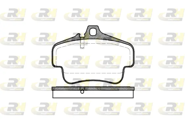 Brake Pad Set, disc brake (2773.00)