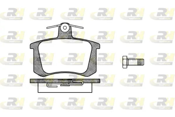 Brake Pad Set, disc brake (2135.20)
