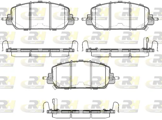 Brake Pad Set, disc brake (21508.22)