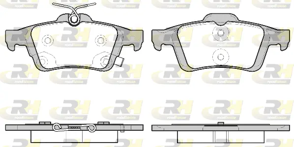 Brake Pad Set, disc brake (2842.11)