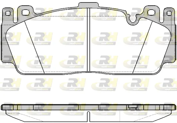 Brake Pad Set, disc brake (21543.00)