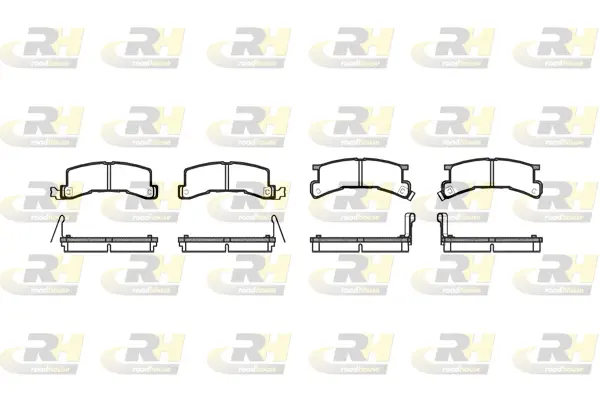 Brake Pad Set, disc brake (2196.04)