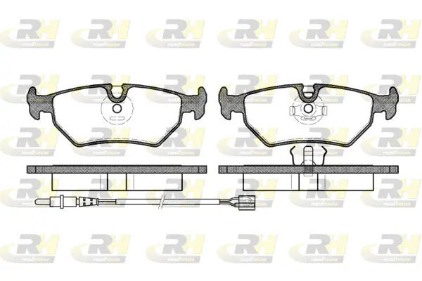 Brake Pad Set, disc brake (2265.32)