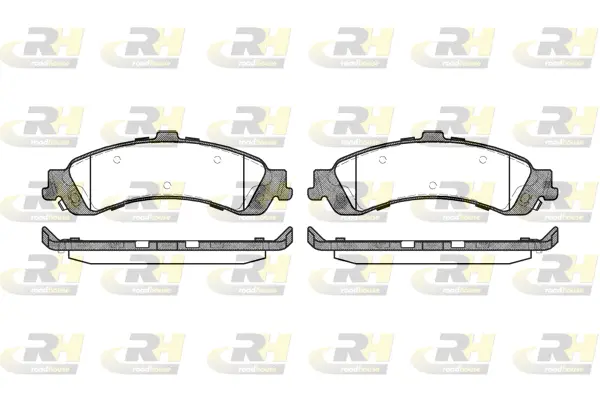 Brake Pad Set, disc brake (2809.02)