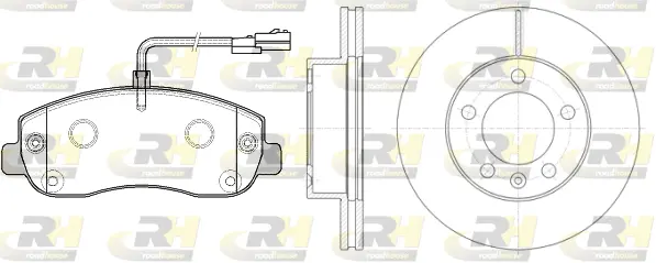 Brake Kit, disc brake (81449.00)
