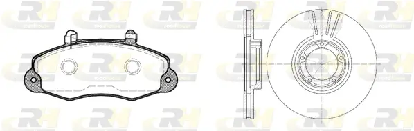 Brake Kit, disc brake (8391.01)