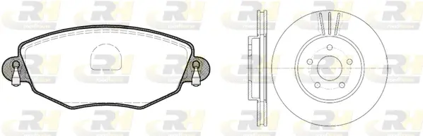 Brake Kit, disc brake (8776.00)