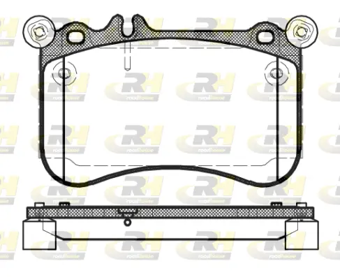 Brake Pad Set, disc brake (21465.00)