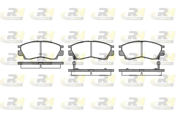 Brake Pad Set, disc brake (2290.02)
