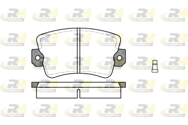 Brake Pad Set, disc brake (2061.02)