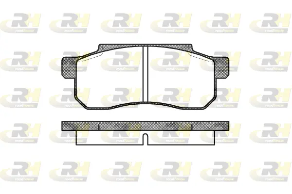 Brake Pad Set, disc brake (2203.10)
