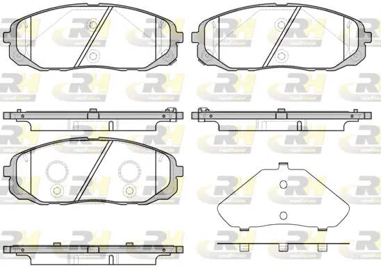 Brake Pad Set, disc brake (21647.12)