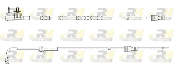 Warning Contact, brake pad wear (001196)