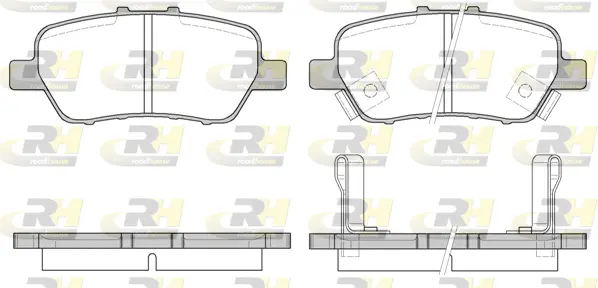 Brake Pad Set, disc brake (21330.02)